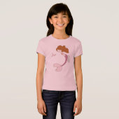 人魚の熟視 Tシャツ (正面フル)