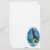 人魚の物語の文房具 便箋 (正面/裏面)