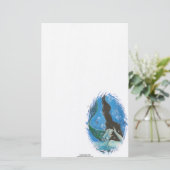 人魚の物語の文房具 便箋 (スタンド正面)