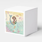 人魚の犬の模様 フェイバーボックス (正面サイド)