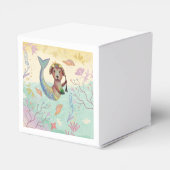 人魚の犬の模様 フェイバーボックス (裏面サイド)