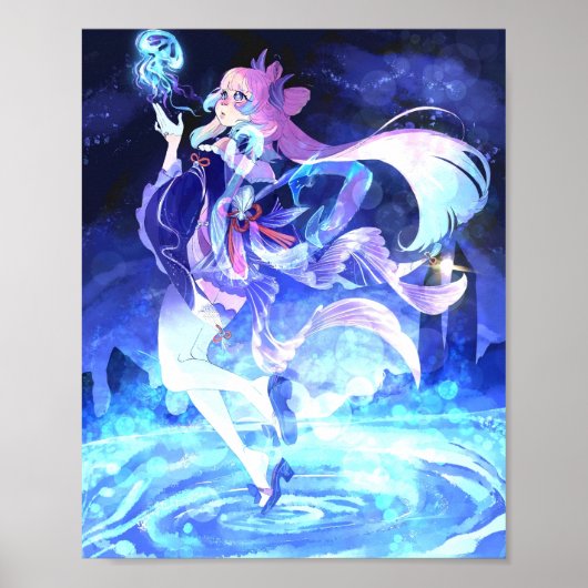 人魚の王女 ポスター (正面)