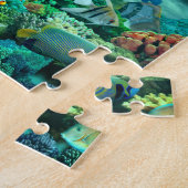 人魚の珊瑚礁の宝物 ジグソーパズル (側面)