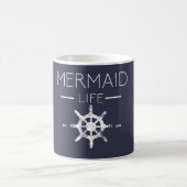人魚の生命マグ コーヒーマグカップ (中央)