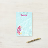 人魚の生活 ポストイット (デスク上)