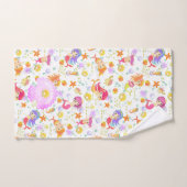 人魚の白 バスタオルセット (ハンドタオル)