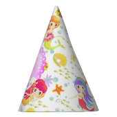 人魚の白 パーティーハット (右)