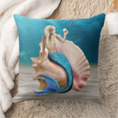 人魚の真珠 クッション (ブランケット)