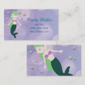 人魚の真珠 名刺 (正面/裏面)