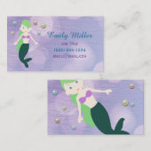 人魚の真珠 名刺 (正面/裏面)