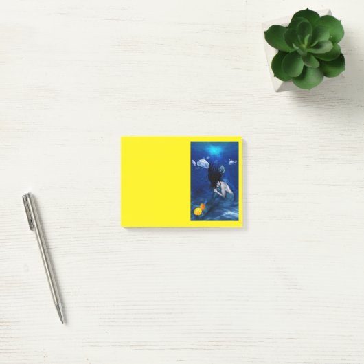 人魚の眠り ポストイット (オフィス)