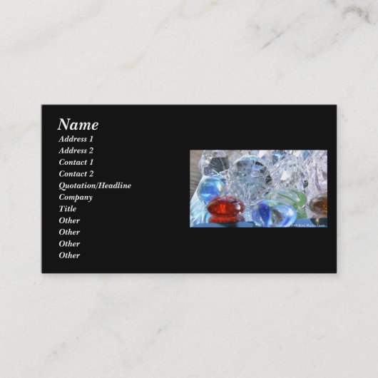 人魚の破損 名刺 (正面)