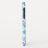 人魚の空想の水彩画のBohoのビーチの魚スケール Case-Mate iPhoneケース (裏面/左)