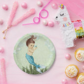 人魚の紙皿 ペーパープレート (パーティー)