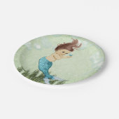 人魚の紙皿 ペーパープレート (アングル)