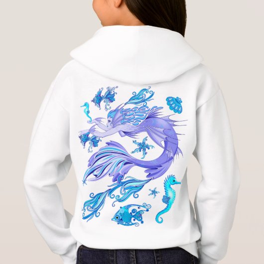 人魚の紫の妖精 (裏面)