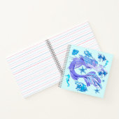 人魚の紫の妖精 ノートブック (内部)