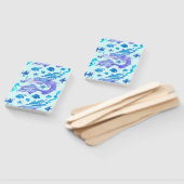 人魚の紫の妖精 ハンドファン (組立なし)