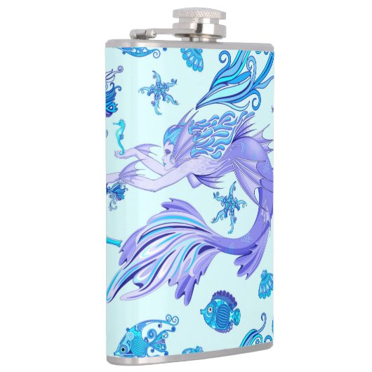 人魚の紫の妖精 フラスク (右)