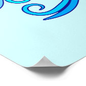 人魚の紫の妖精 ポスター (角)