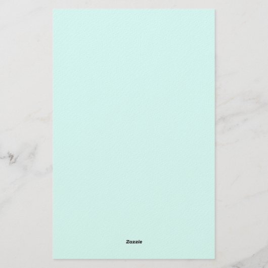 人魚の紫の妖精 便箋 (裏面)