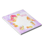 人魚の紫 ノートパッド (アングル)
