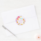 人魚の紫 ラウンドシール (封筒)