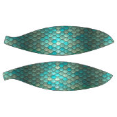 人魚の細い緑のはかりで測魚 バスケットボール (パネル)