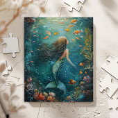 人魚の絵 ジグソーパズル