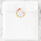 人魚の緑 ラウンドシール (バッグ)