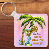 人魚の良い生活 キーホルダー (正面)