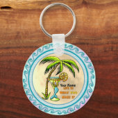 人魚の良い生活 キーホルダー (正面)