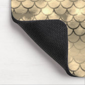 人魚の色の美しいスペクトル マウスパッド (コーナー)