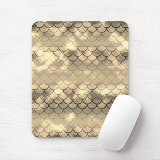 人魚の色の美しいスペクトル マウスパッド (マウス)