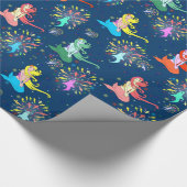 人魚の花火の包装紙のギフト用包装紙 ラッピングペーパー (角)