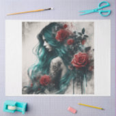 人魚の花 薄葉紙 (クラフト)