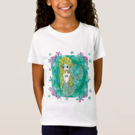 人魚の花 Tシャツ