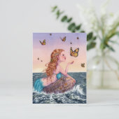 人魚の芸術の郵便はがき-私に知らせを持って来て下さい ポストカード (スタンド正面)