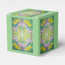 人魚の誕生日パーティーの好意ボックスをパーソナライズ