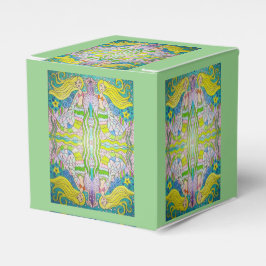 人魚の誕生日パーティーの好意ボックスをパーソナライズ フェイバーボックス