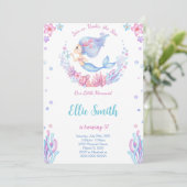 人魚の誕生日招待状 招待状 (スタンド正面)