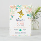 人魚の誕生日招待状 招待状 (スタンド正面)