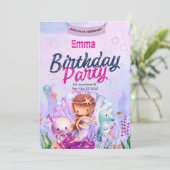 人魚の誕生日 招待状 (スタンド正面)