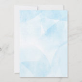 人魚の誕生日 招待状 (裏面)