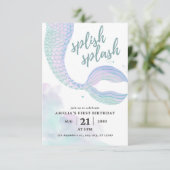 人魚の誕生日 招待状 (スタンド正面)