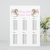 人魚の赤ちゃんの歓迎会 海の中 招待状 (スタンド正面)