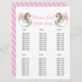 人魚の赤ちゃんの歓迎会 海の中 招待状