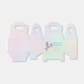 人魚の赤ちゃんシャワーお願いボックス フェイバーボックス (折り畳みなし)