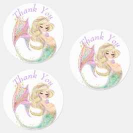 人魚の赤ちゃんシャワー母になる ラベル