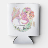 人魚の赤ちゃんシャワー甘い小さな人魚 缶クーラー (正面)